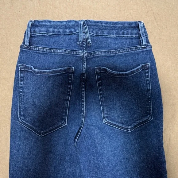 Good American GOOD LEGS Skinny High Rise Stretch Denim, frayed ankle - Picture 6 of 8